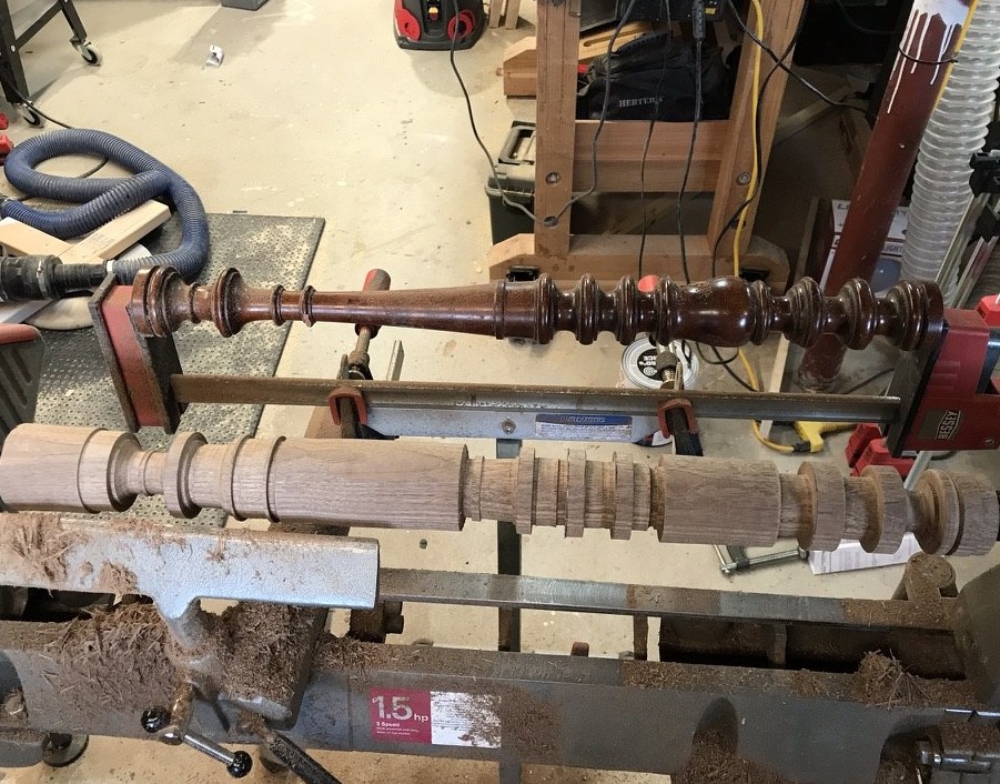 Turning the replacement
